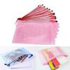 10pcs Mesh   Bag   File Folder PVC Transparent Information Pack Document