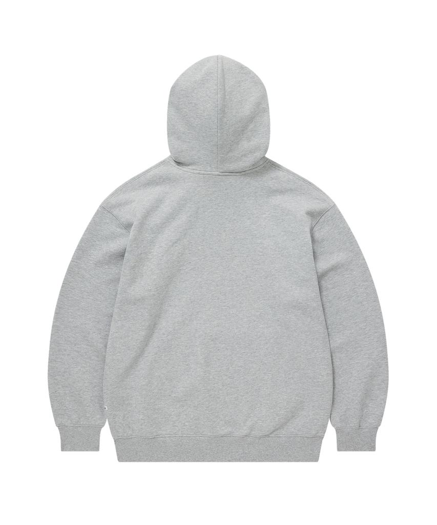 C Logo Hoodie Melange Gray