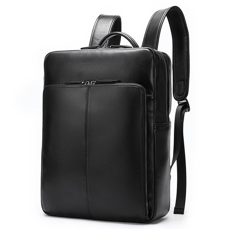 "Marant 2022 Men's Genuine Leather Business Backpack - Trendy Outdoor Cowhide Laptop Bag"