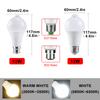 12W E27 LED Motion Sensor Bulb LED Lamp PIR Sensor Light B22 Infrared Radiation Motion Detector Lamp Spotlights For Home