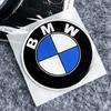 For BMW E842Pcs 25mm 40mm 55mm 60mm Car Remote Key Emblem Sticker Car Wheel Hub Cap Center Sticker For BMW M Power I3 F15 F16 G20 E34 E36