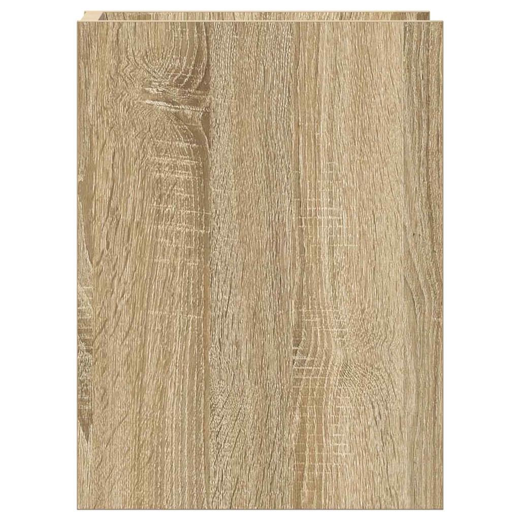 Plant Stand with Shelf 2 pcs Sonoma Oak 30 x 30 x 40 cm