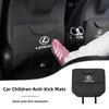 2026 Hot Interior Stickers Car Seat Anti-Kick Pad Seatback Storage Protector Cover Accessories For Lexus CT ES GS NX IS250 CT200
