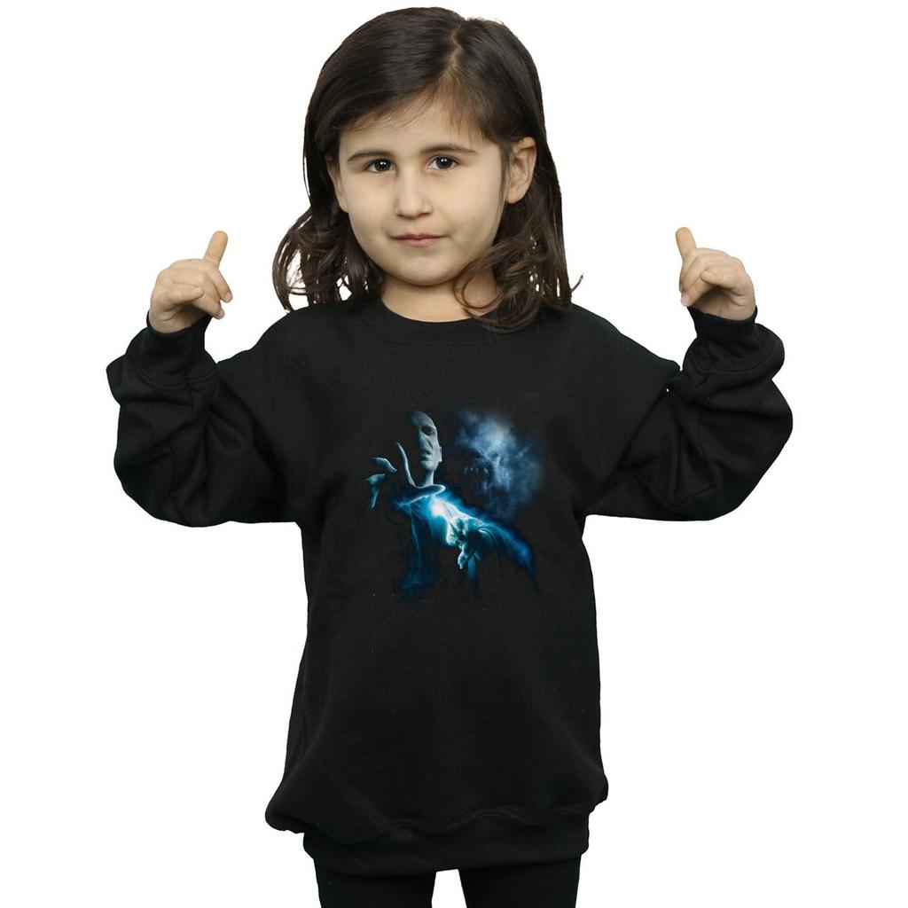 HARRY POTTER Mädchen Voldemort Schatten Sweatshirt