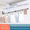 Retractable Clothes Drying Rack Household Foldable Clothes Hanger Rack Wall-mounted Invisible Clothes Drying Tool