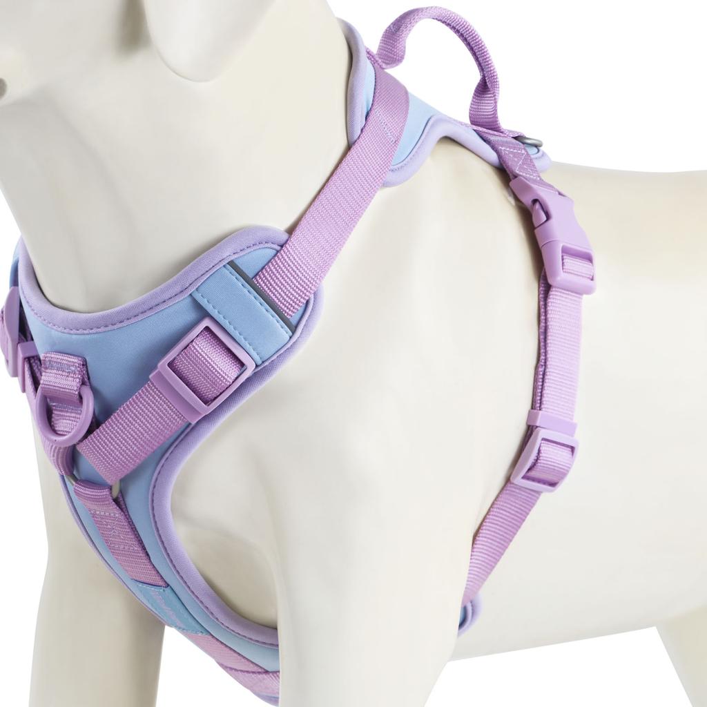 Splicing Colors Breathable For Medium No Pull Dog Harness for Large Small Dogs Adjustable Chest Strap Outdoor Dog Harness