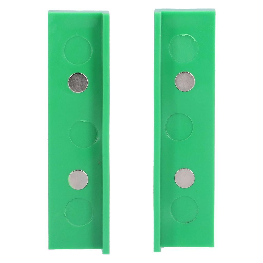 Bench Vise Jaw Covers Pads Soft Protector Magnetic Universal Prism Style Machine Tool4.5in
