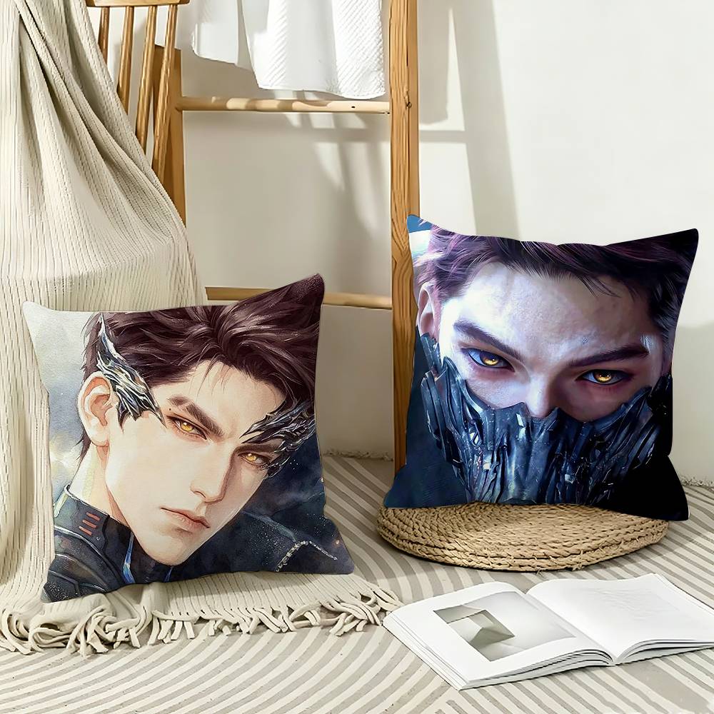 COOL VValko LLove and Deepspace Pillow Case Pattern Printed Pillowcase For Living Room Sofa Cushion Cover