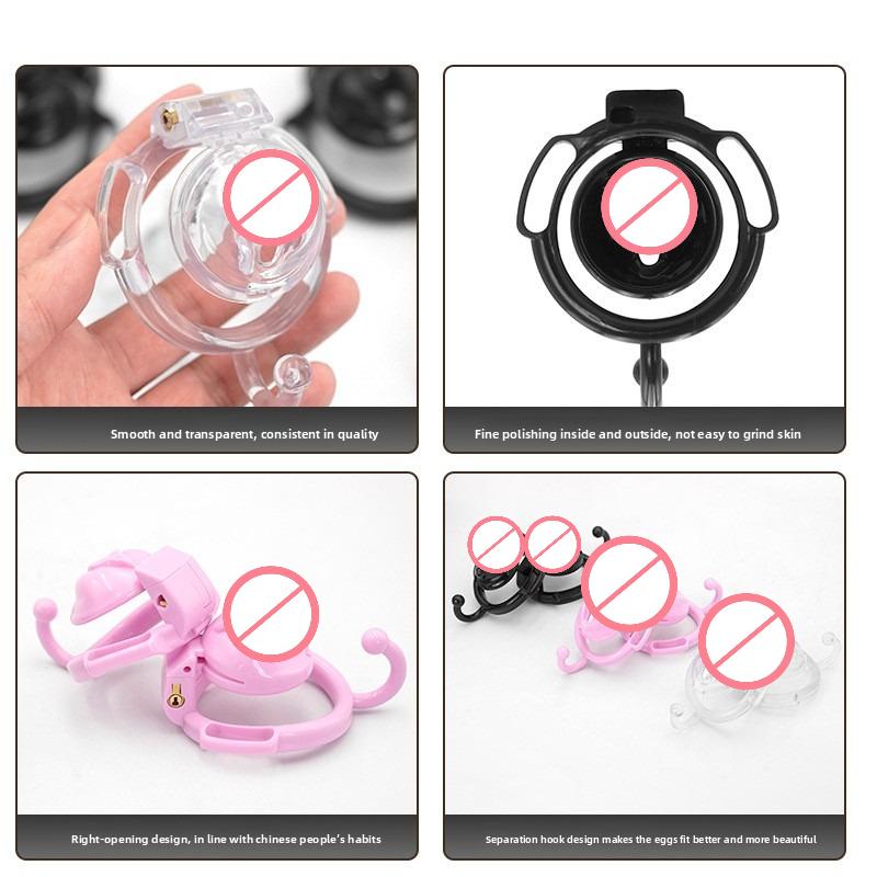Male Chastity Device Restrain Sex Toy Penis Ring Penis Bondage Gear Femboy Toy Fake Vagina Chastity Lock CB Lock Chastity Cage