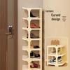 TikTok Compact Dustproof Shoe Cabinet: Space-Saving Multi-Layer Storage for Dorms and Hallways