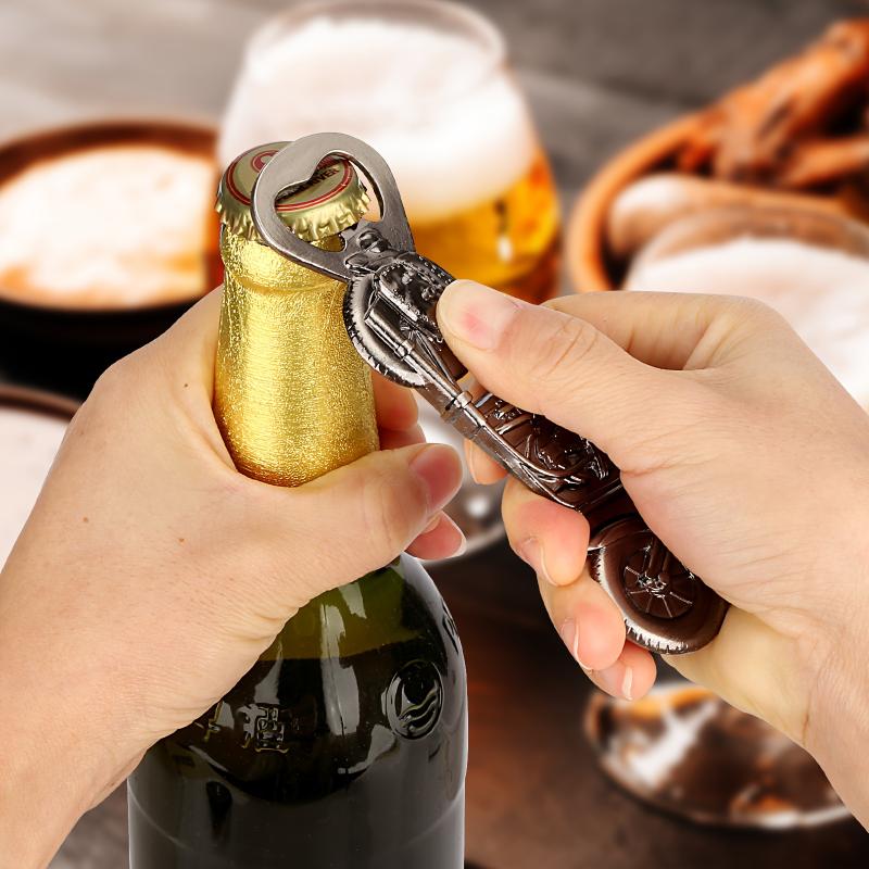 1pc Motorbike Bottle Openers, Zinc Alloy Motorcycle Bottle Opener Imitation Retro Motorcycle Beer Bottle Opener