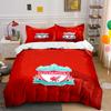 Set Biancheria da Letto Rossa Liverpool Football Club Set Biancheria da Letto (1 copripiumino, 2 federe, piumino non incluso)