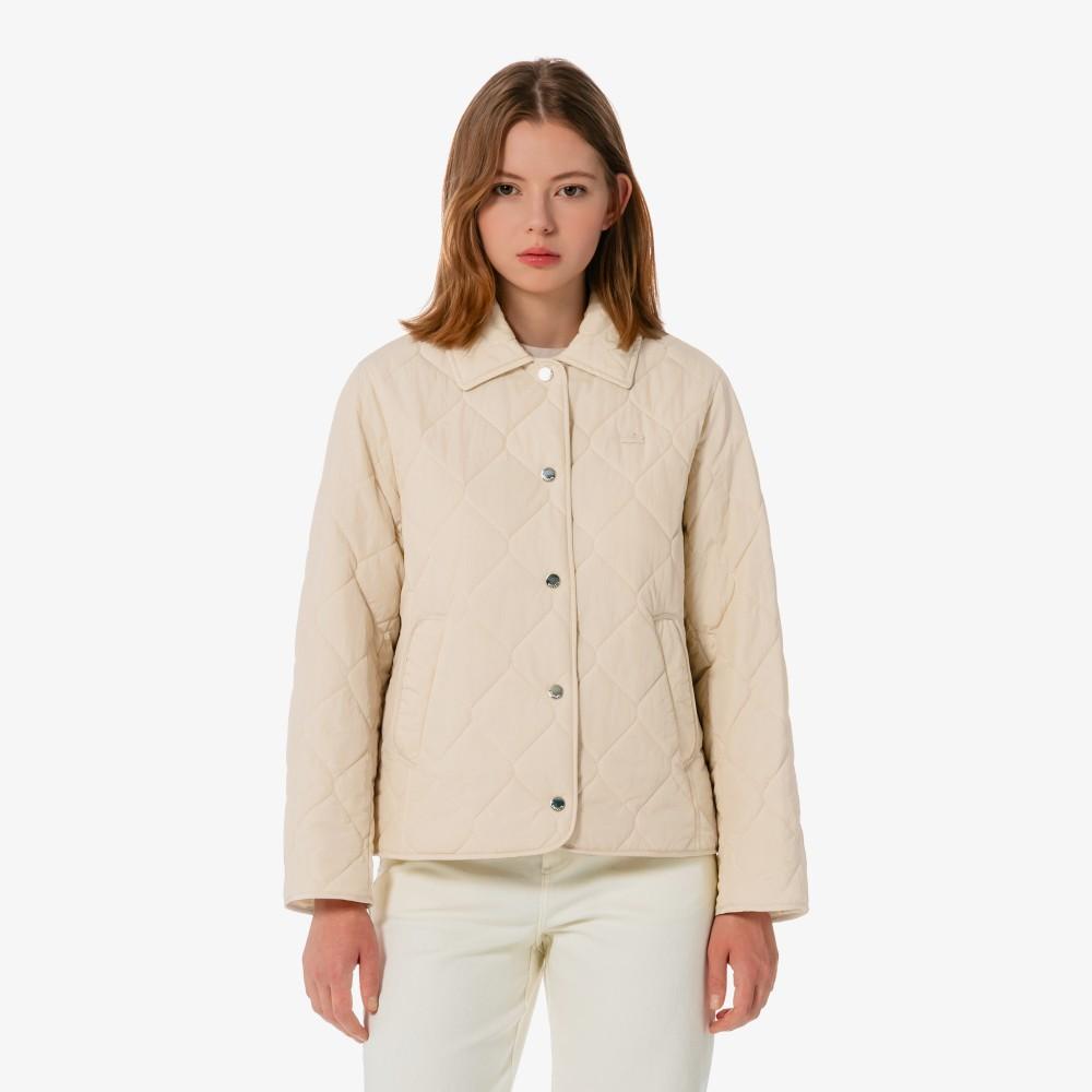 Lacoste Women's Quilted Pattern Padded Jumper BF265E-56G02S