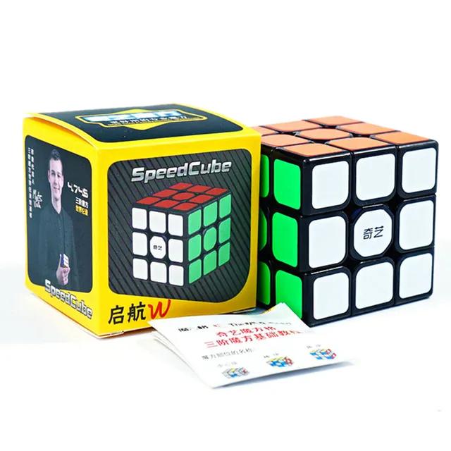 

QIYI Speed ​​Magic Cube 3x3x3 4x4x4 5x5x5 головоломка черные наклейки образование обучение Cubo Magico игрушки для детей