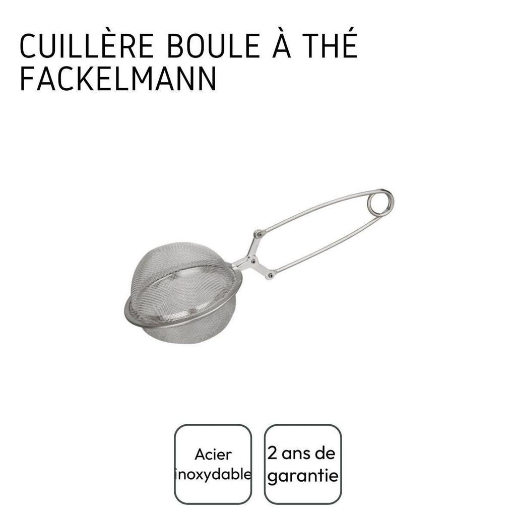 Boule à thé type pince à thé en inox 18,5 cm Fackelmann