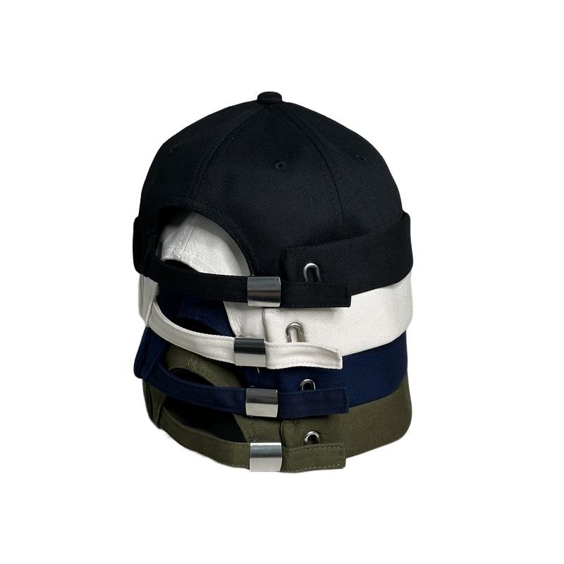 New Breathable Windproof Hat Retro Hip Hop Melon Hat Trendy Man Street Hat