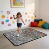Manta para Colorear Lavable Mantas para Sofá Manta para Pintar para Niños Niñas Familias Amantes de las Manualidades Guarderías Cumpleaños Vacaciones