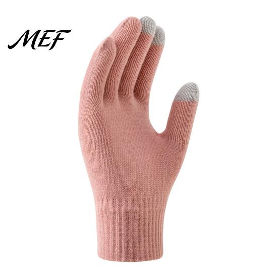 Skiing Snowboard Winter Gear Knitted Touchscreen Gloves for Women Men, Warm Five Finger Gloves, Fleece Lined Smartphone Thermal Cold Weather