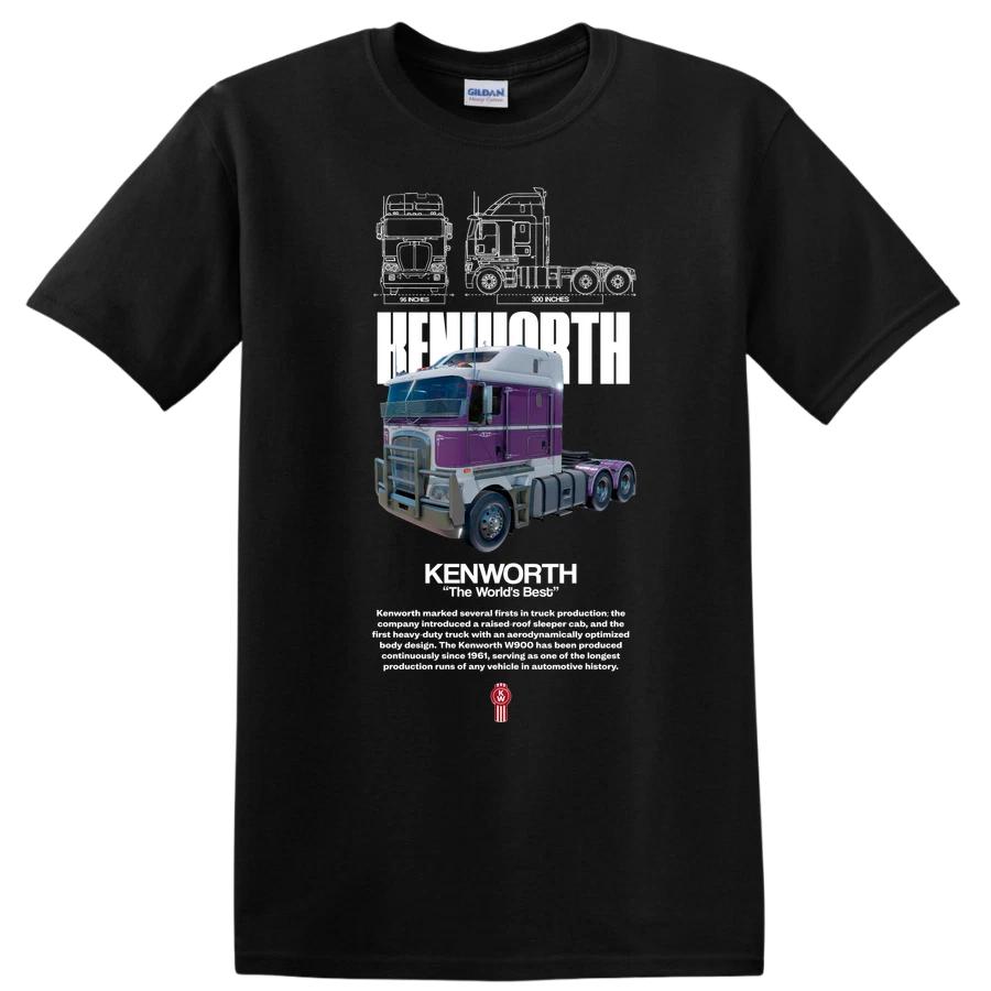 Heavy Duty Truck Design T Shirt for Truck Lovers Classic Tee Vehicle Art