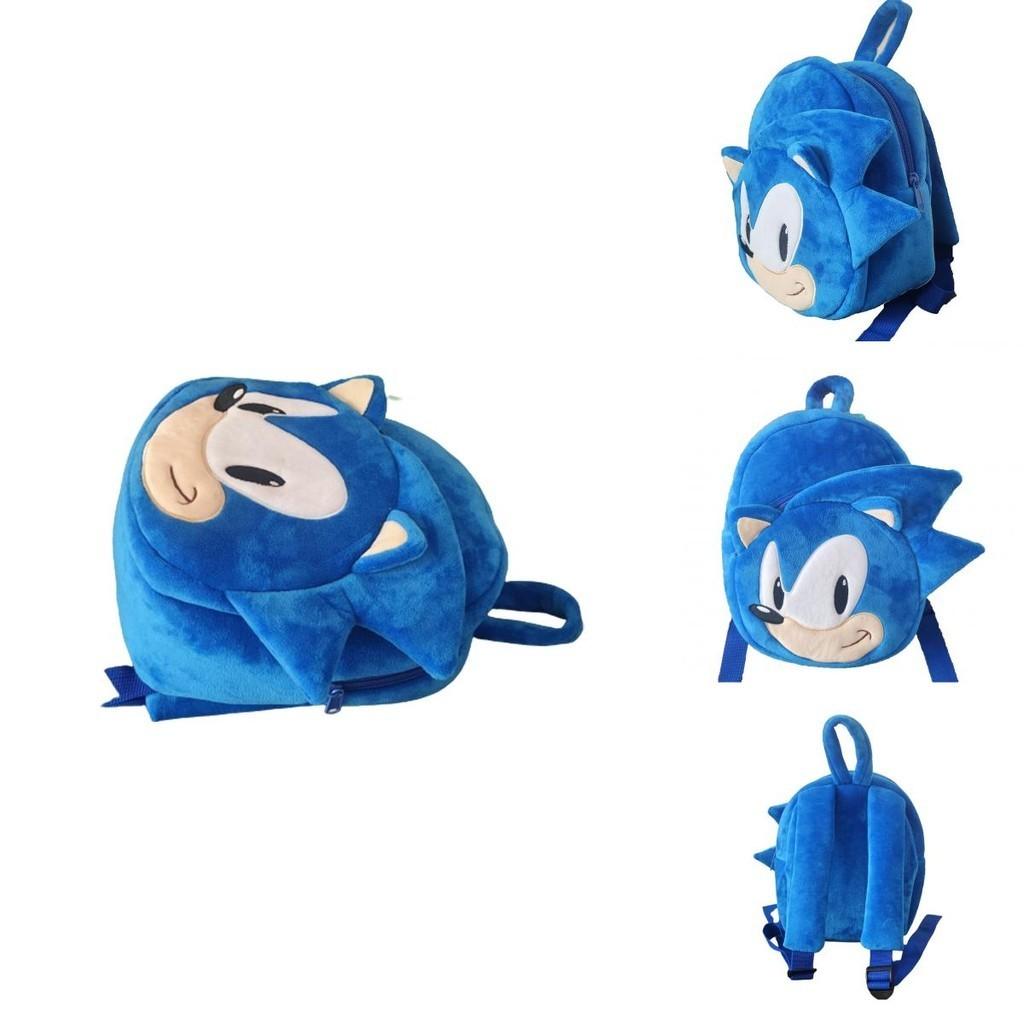 Pluszowy plecak Sonic Kolorowy i modny plecak dla maluchów i dzieci
