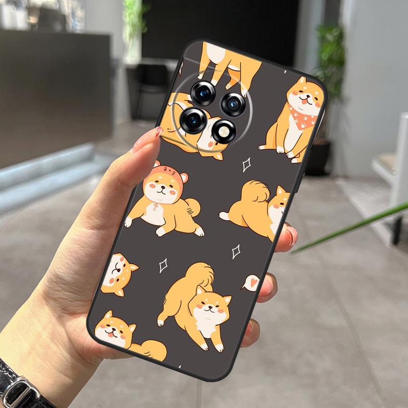 Animal Shiba Inu Case For OnePlus Nord CE 5 2 3 4 Lite N20 N30 OnePlus 15 13 12 R 11 10 9 Pro 8T 10T 10R Cover