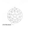  Goddess Sigil of Lilith Pendant Stainless Steel Demon Seal Marbas Pendants Solomon Amulet Jewelry Wholesale