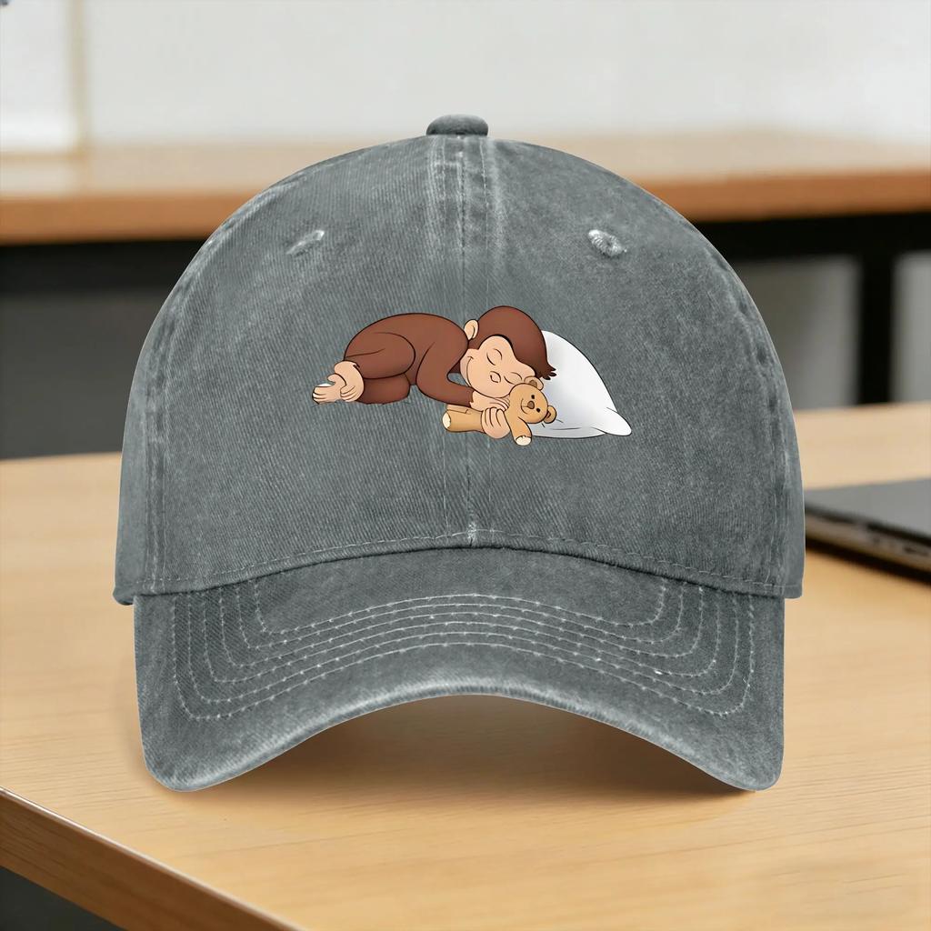 Cartoon Monkey CCuriouss Georges Casual Baseball Cap Summer Trucker Hat Wholesale Hip Hop Hats FeUnisex Unisex Stylish Caps