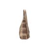 New LiNing Polyester Waist Bag Chest Bag Unisex Brown Plaid ABDS363-3
