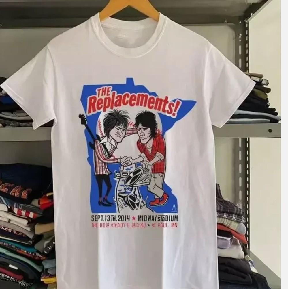 The Replacements Midway Stadium Concert Tour T Shirt Full Size S-5XL Unisex T-Shirt S