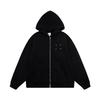 Amerikanischer Trendiger Hoodie mit gemischtem Buchstaben- und Ziffernprint - Unisex-Paarstil für den Herbst