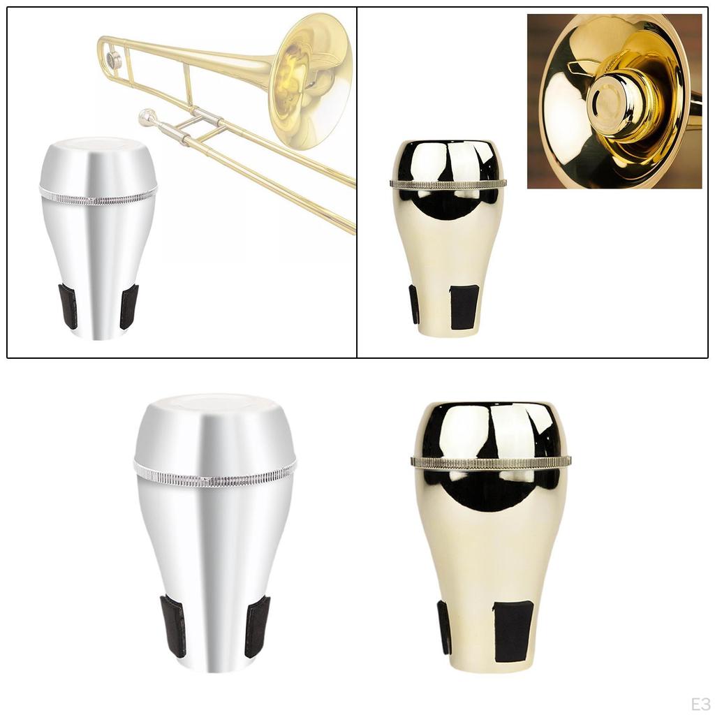 Trombone Straight Mute BB Practice Easy To Install Sound Weaken for Musician