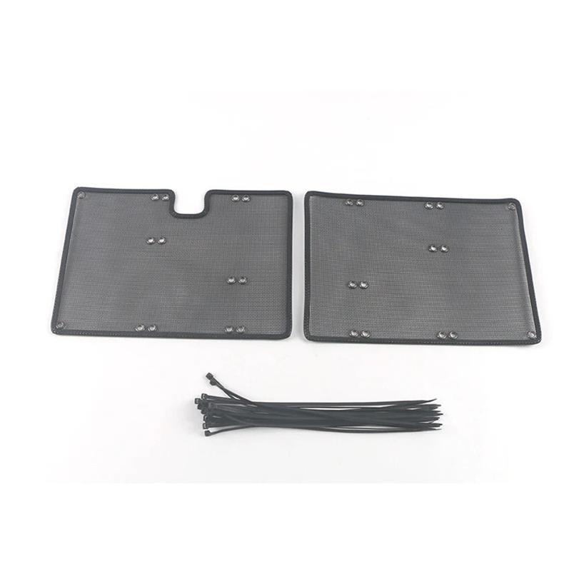 Middle Screening Mesh Front Grille Mesh For Great Wall WEY Tank 300 2021 2022 2023 Stainless steel Front Grille Net Cover