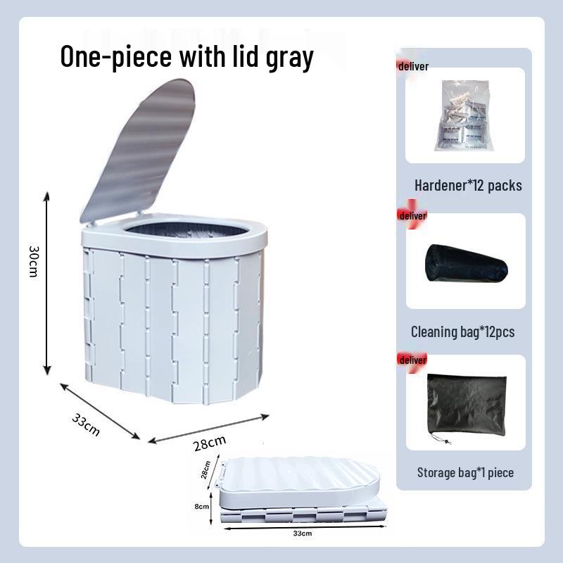 Tragbares Camping-Dusch- und Toilettenzelt - Outdoor-Privatsphäre-Unterstand