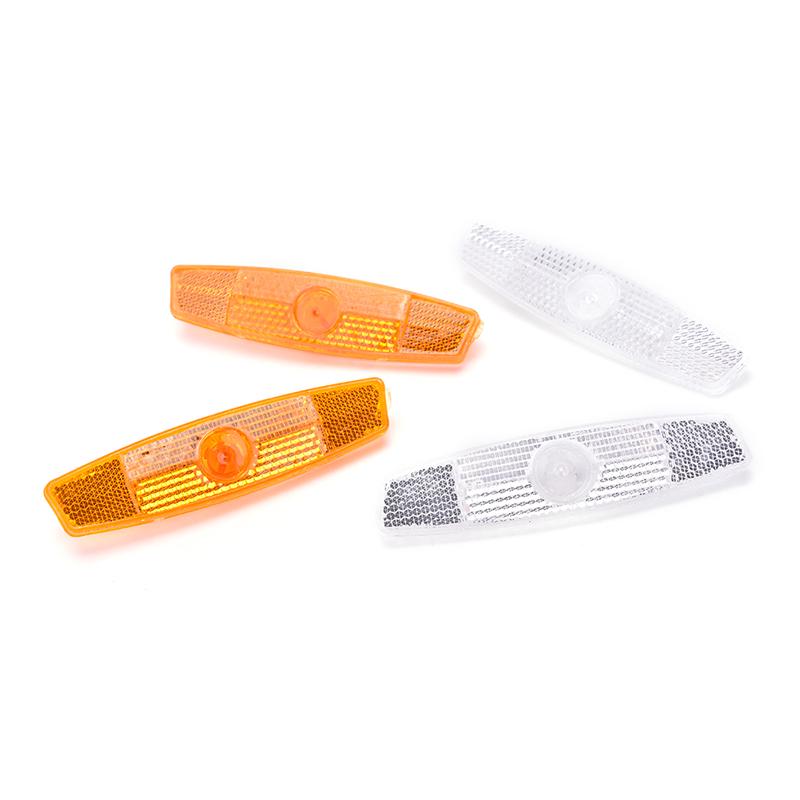 Fahrrad Fahrrad Rad Reflektor Sicherheit Speichen Reflektierend Halterung Vintage Clip Warnung