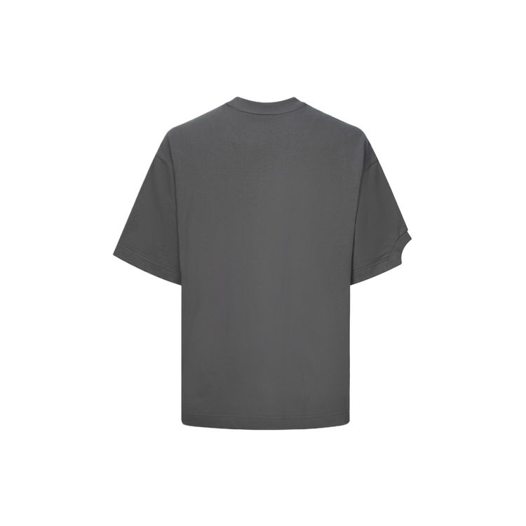 Evisu Color Block Printed And Patchwork Ribbed Oversized Short Sleeve T-Shirt Men Tops 2ESGNM4TS5257OSCT