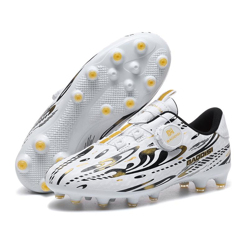 Çocuk futbol ayakkabıları toplum FG okul futbol kramponları Cleats çim ayakkabı erkek kız açık atletik eğitim spor ayakkabı