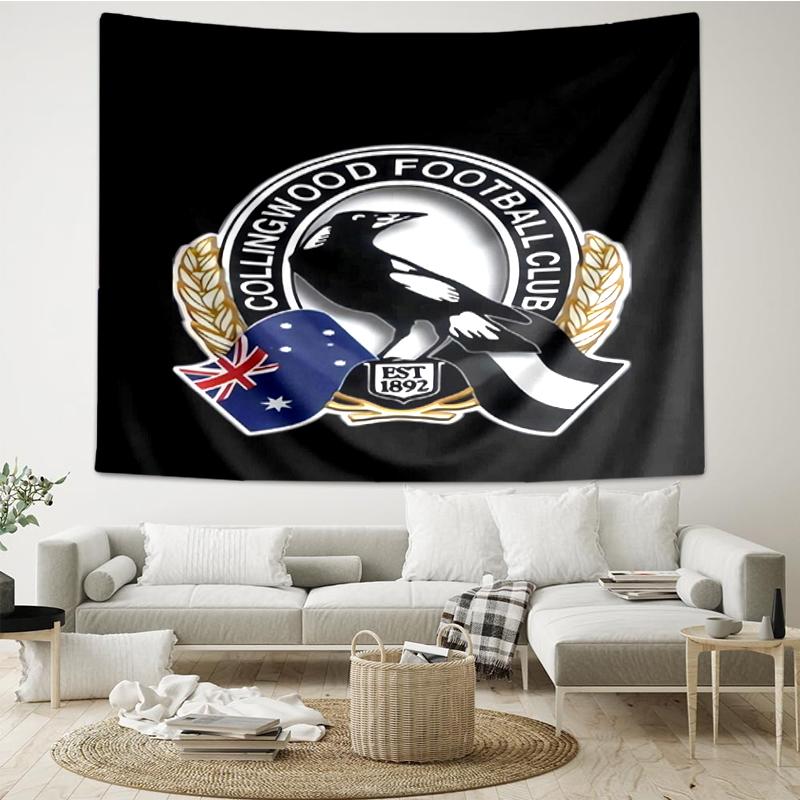 AFL Print Tapestry, Backdrop, Easy Setup, Ideal for Bedroom, Office & Living Room, with Aesthetic Wall Hanging Decor.