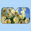 Daisies Car SunShade Car Sunshade, Front Windshield Protector, Foldable UV Resistant Sunshade Cover, Car Accessories