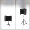 Soundproof Microphone Cover: Noise-Reducing Folding Windscreen for Studio Recording