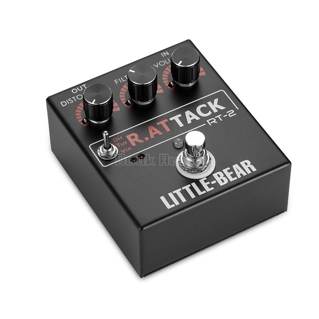 Nobsound RAT Distortion Effect Effect Stormpick Box with Bypass Function RT-2 Guitar/Bass Pedal, Low-Frequency Pedal,