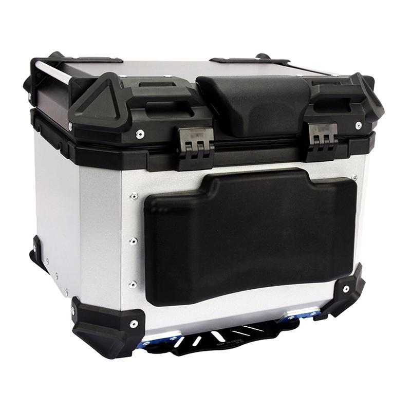 1 Set Relieve Fatigue Tail Box Passenger Back Pad Wear Resistant Motorcycle Top Box Backrest For 28L/36L/45L/55L/65L/80L Top Box