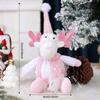 High-end Knitted Christmas Gnome Plush Ornament with Pointed Hat