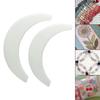 2Pcs Quilting Ruler Clear Acrylic Templates for Sewing and Quilting, Fabric or Other