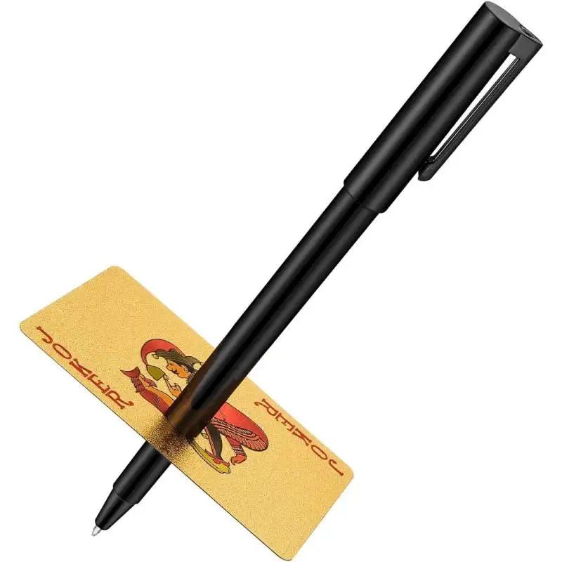 Penna Magica Penna Scherzo Penna di Penetrazione La Penna Senza Tempo Attraverso un Dollaro Accessorio Magico Regalo Per Principianti di Magia Adulti Bambini Adolescenti