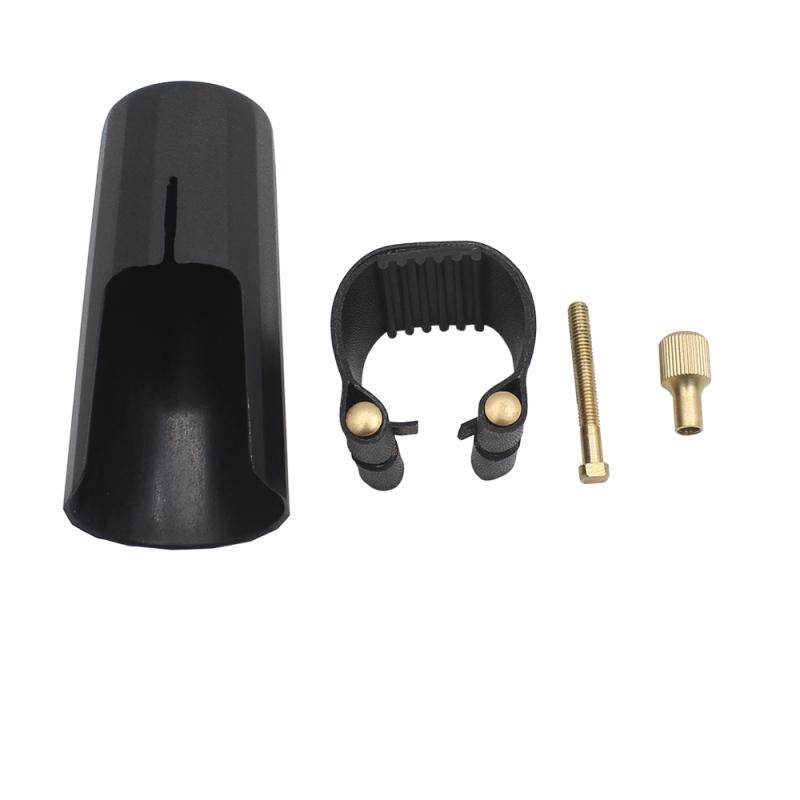Professional Artificial Leather Sax Saxophone Clarinet Bakelite Mouthpiece Clamp\Clip Leather