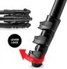 Manfrotto Befree Live Advanced Head with Smartphone Maximum Height Folded Height Weight Load Capacity Aluminum Lever Head with Carrying Video JP