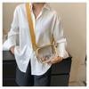 Transparent Jelly PVC Shoulder Bag Fashionable Crossbody Phone Purse CLE