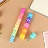 Creative Cat Claw Bear Shape Highlighter Can Be Separated Wide Pen Thick Pen