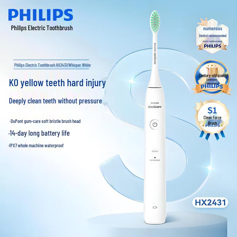 Philips Sonic Electric Toothbrush HX2431