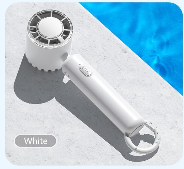 Portable Handheld Turbo Fan Ice Wind 100 Wind Speeds Adjustable Mini Personal Fan Battery Operated Electric Eyelash Fan